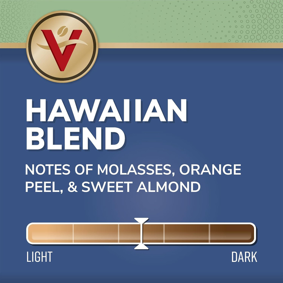 Victor Allen'S Coffee Hawaiian Blend, Medium Roast, 80 Count, Single Serve Coffee Pods For Keurig K-Cup Brewers (Formerly Kona Blend)