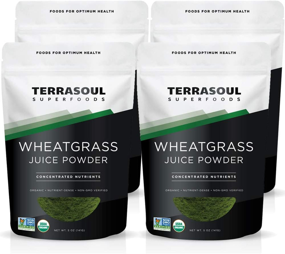 Terrasoul Superfoods Organic Wheat Grass Juice Powder, 20 Ounces - Usa Grown Terrasoul Superfoods Organic Wheat Grass Juice Powder, 20 Ounces - Usa Grown