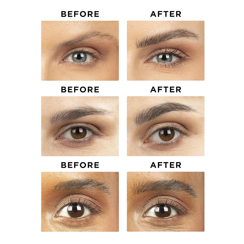 Billion Dollar Brows Raising Brows Liquid Brow Pen, Eyebrow Pen With A Microtip Applicator Creates Natural Looking Brows Effortlessly And Stays On All Day, Tauperaising Brows Liquid Brow Pen