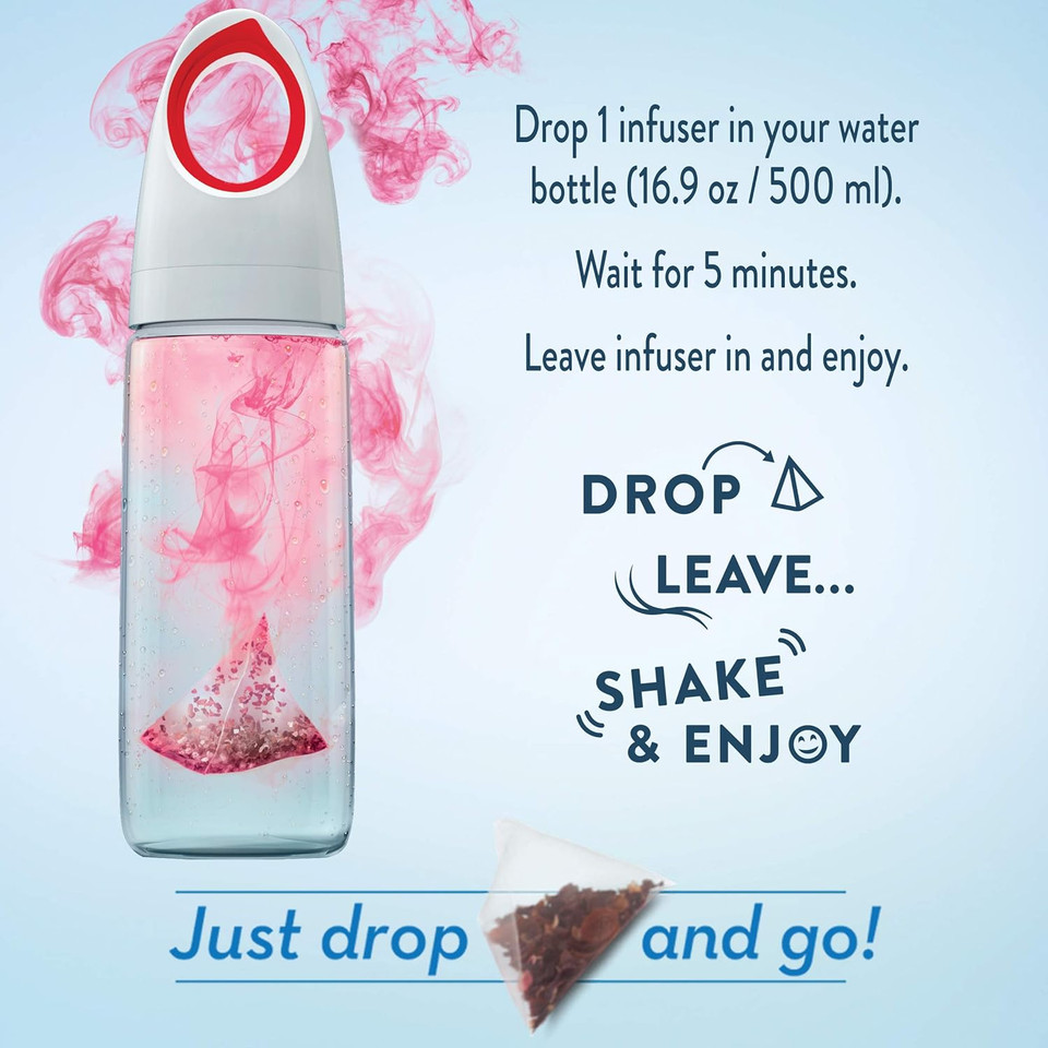 Twinings Superblends Cold Water Infusions Probiotics+ Pineapple & Coconut Flavoured, 10 Cold Water Infusers (Pack Of 6)