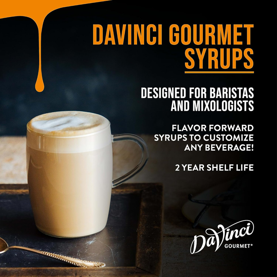 Davinci Gourmet Classic Apple Syrup, 25.4 Ounce (Pack Of 4)
