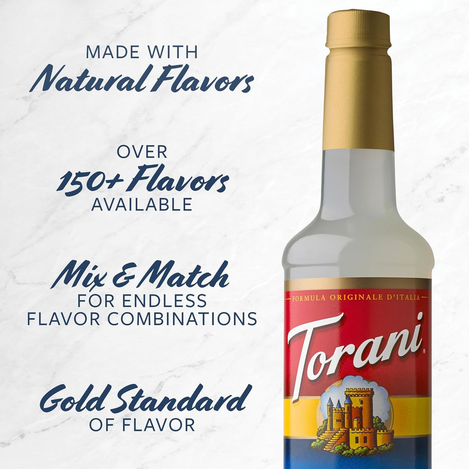 Torani Syrup, Classic Caramel, 25.4 Ounces (Pack Of 4)