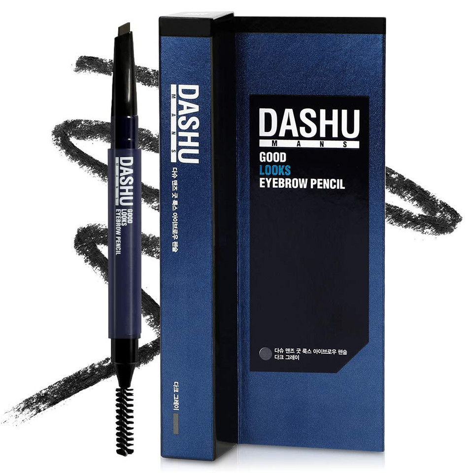 Dashu Good Looks Eyebrow Pencil  Square Tip Applicator Provides Easy Drawing