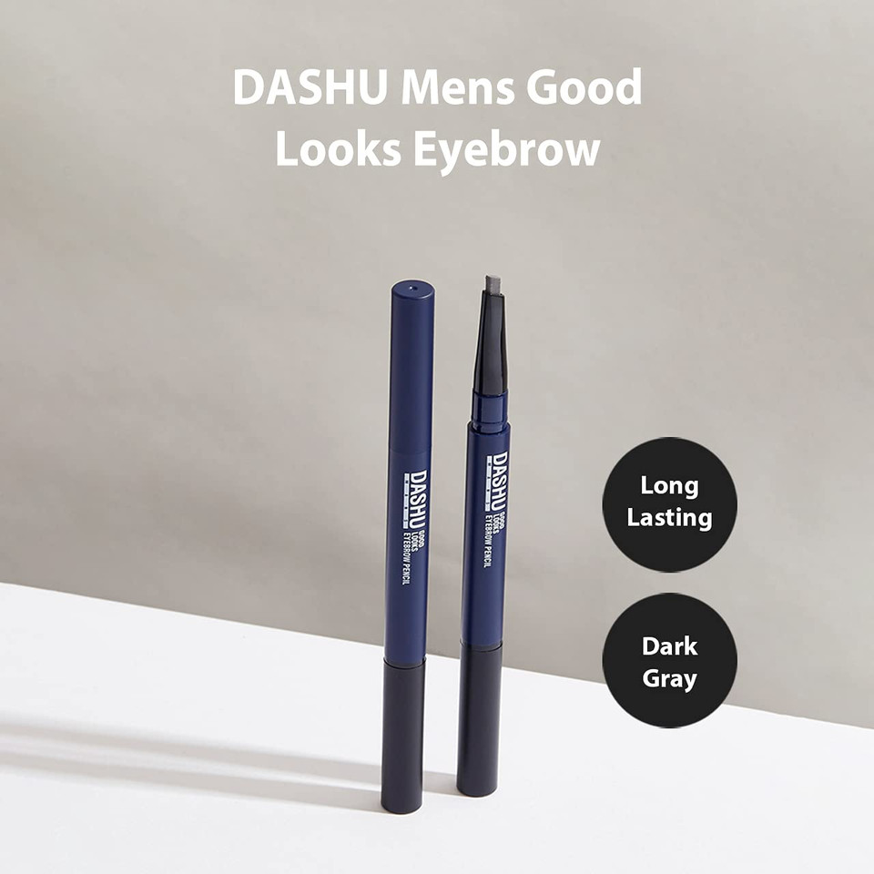 Dashu Good Looks Eyebrow Pencil  Square Tip Applicator Provides Easy Drawing