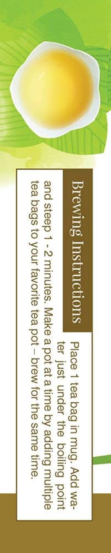 Davidson'S Organics, Jasmine Flower Tea, 8-Count Tea Bags, Pack Of 12