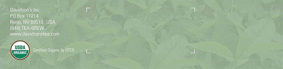 Davidson'S Organics, South African Green Rooibos, 100-Count Unwrapped Tea Bags