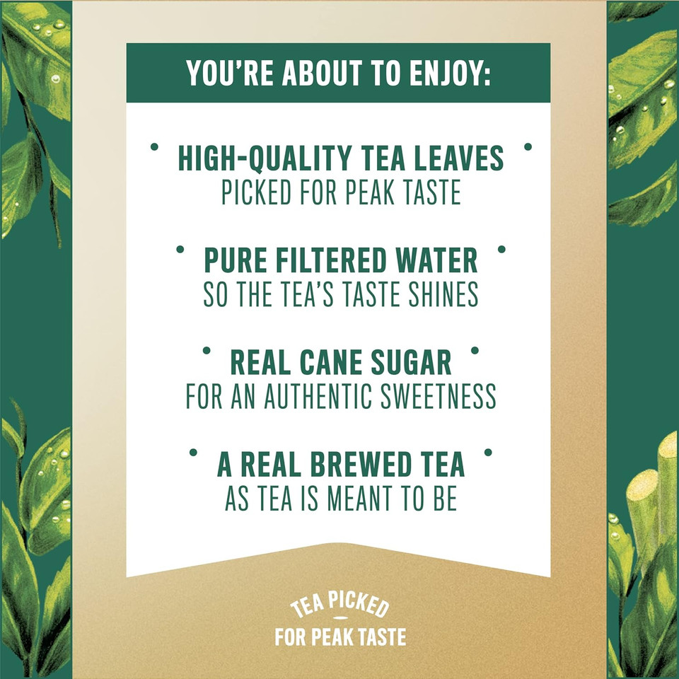 Gold Peak Tea, Sweet Tea, 16.9 Fl Oz, 6 Pack