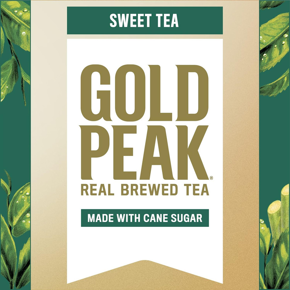 Gold Peak Tea, Sweet Tea, 16.9 Fl Oz, 6 Pack