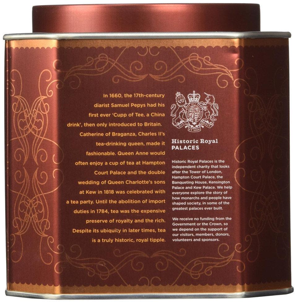 Harney & Sons African Autumn, Herbal Rooibos Tea With Hibiscus, Cranberry, And Orange | 30 Sachets, Historic Royal Palaces Collection