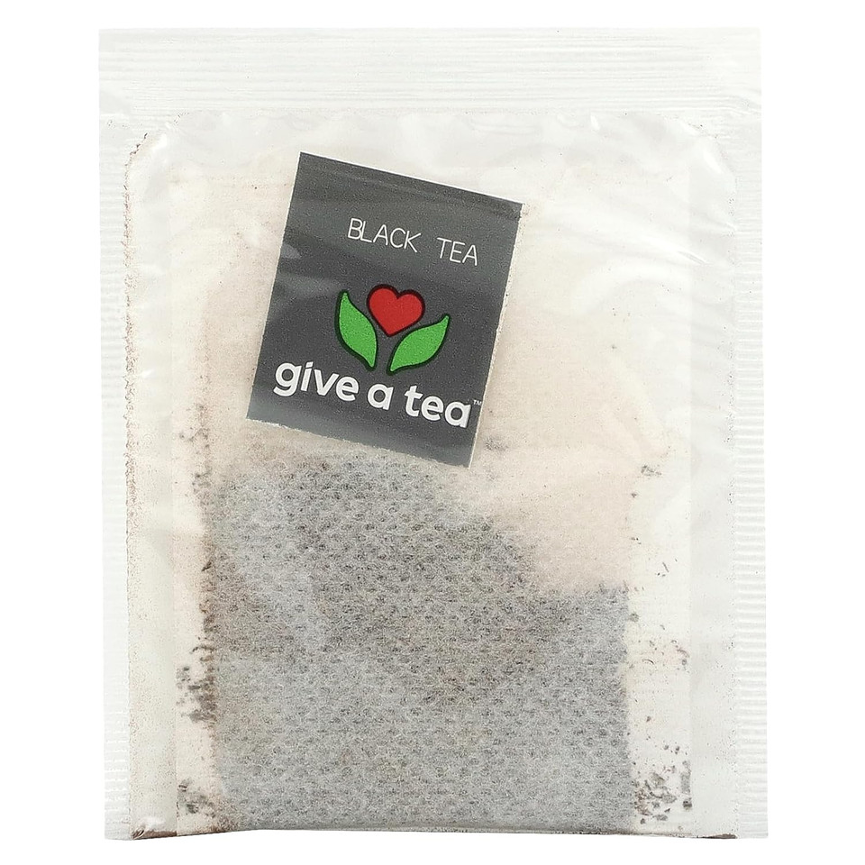Now Foods, Give A Teaã¢Â Organic Black Tea, Robust, Rich Flavor With Naturally Occurring Caffeine, 24-Count