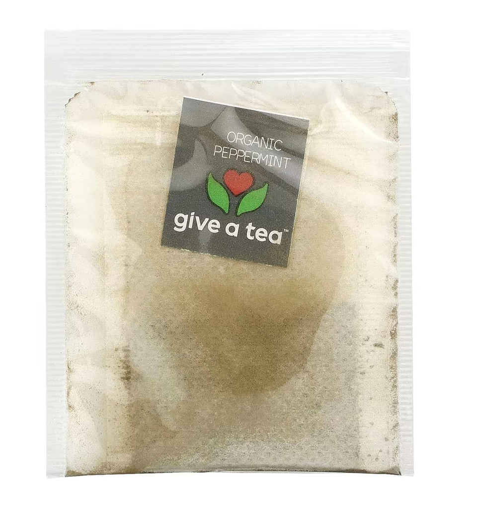 Now Foods Give A Teaã¢Â Organic Peppermint Tea, Caffeine-Free, 24 Bags