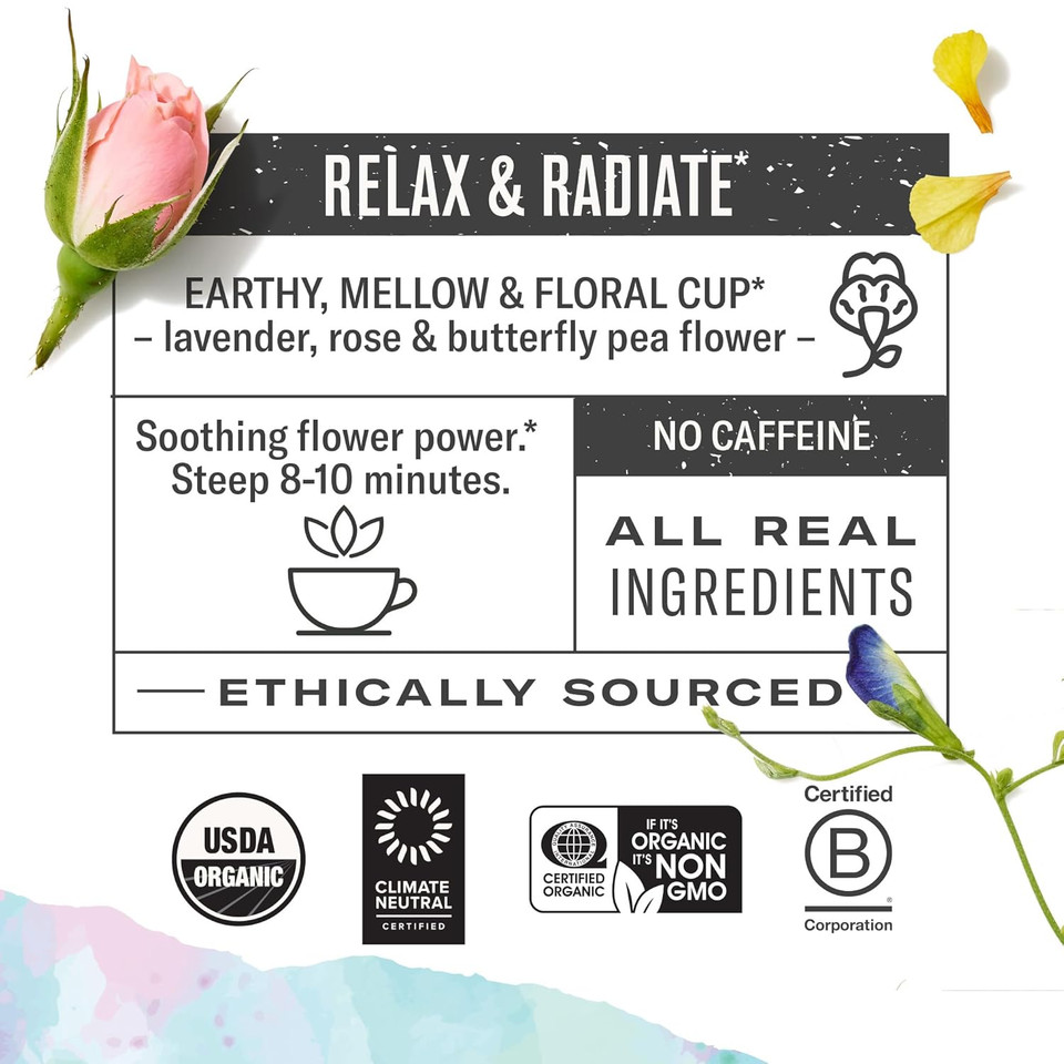 Numi Organic Damiana Herbal Tea Variety Pack - Relax, Focus & Uplift With Damiana, Butterfly Pea Flower, Lemon Balm, Gingko (Pack Of 3), 16 Count Herbal Tea Bags Numi Organic Damiana Herbal Tea Variety Pack - Relax, Focus & Uplift With Damiana, Butterfly Pea Flower, Lemon Balm, Gingko (Pack Of 3), 16 Count Herbal Tea Bags
