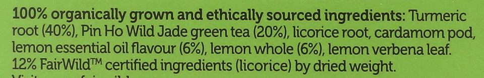 Pukka Organic Turmeric Gold Tea, 20 Ct
