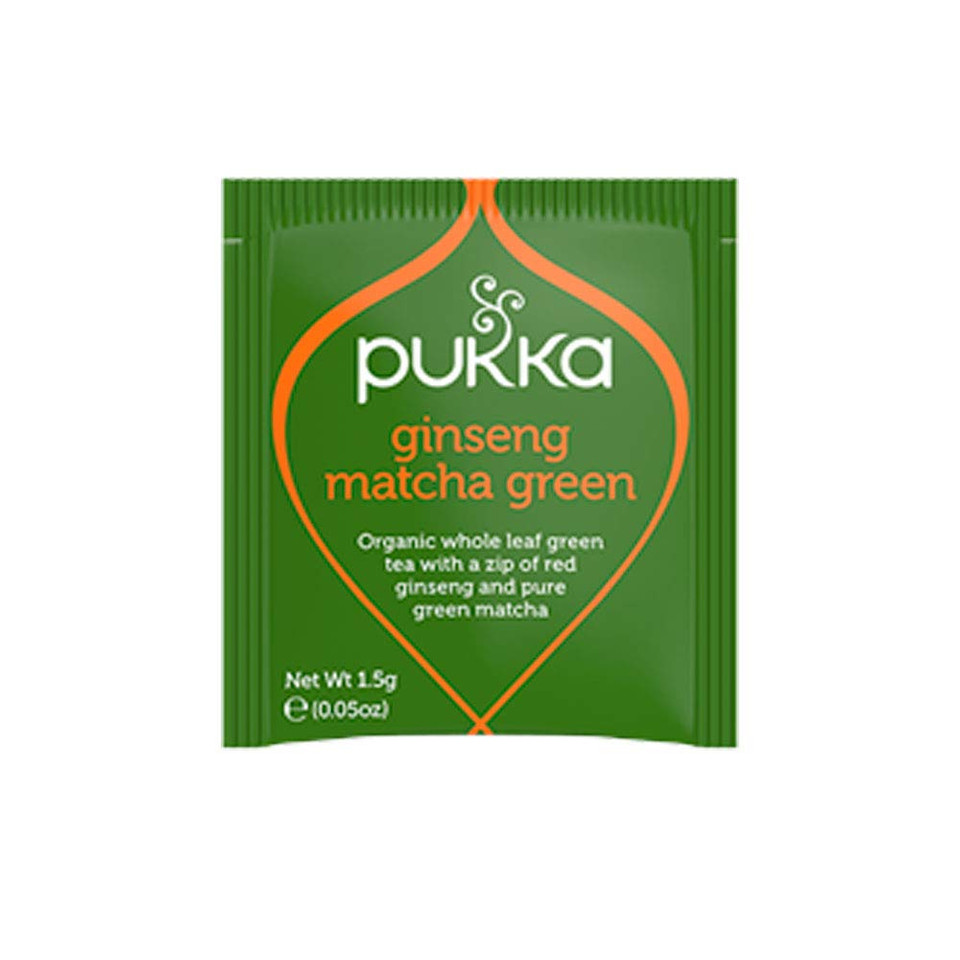 Pukka Organic Ginseng Matcha Green Tea 20 Satchets