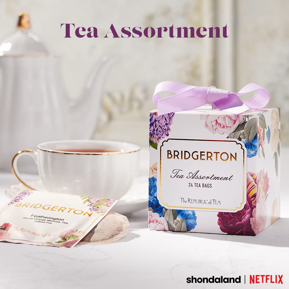 The Republic Of Tea  Bridgerton Tea Assortment Gift, 24 Tea Bags