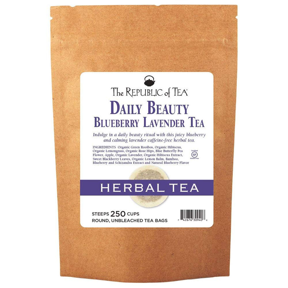 The Republic Of Tea Beautifying Botanicalsã¢Â® Daily Beauty Herbal Tea, 250 Tea Bags