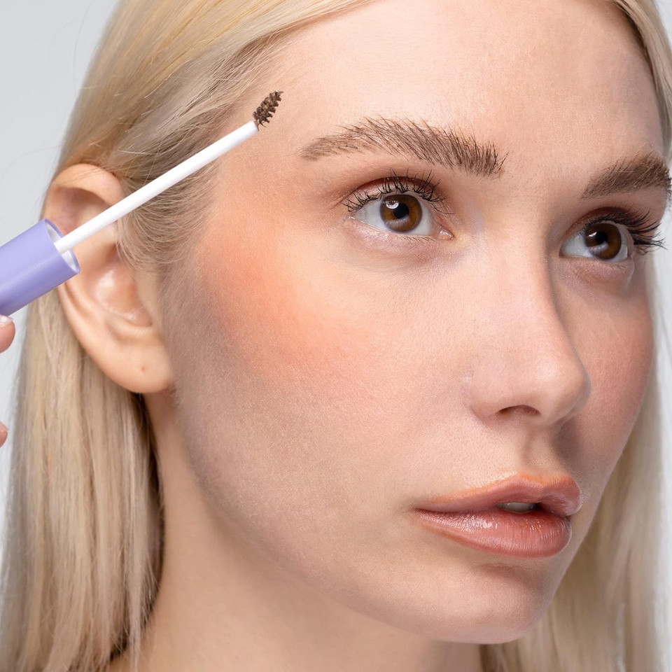 Pacifica Beauty | Dream Big Brushed Up Brows | Non-Crunchy Tinted Brow Gel | Pigmented Fluffy Full Brow | Plant Fibers For Fullness | Easy-To-Use Micro Spoolie | Mess Free | Vegan + Cruelty Freelight