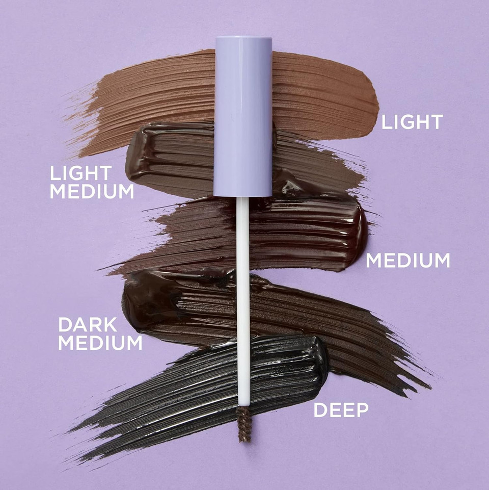 Pacifica Beauty | Dream Big Brushed Up Brows | Non-Crunchy Tinted Brow Gel | Pigmented Fluffy Full Brow | Plant Fibers For Fullness | Easy-To-Use Micro Spoolie | Mess Free | Vegan + Cruelty Freelight