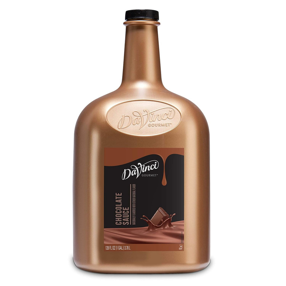 Davinci Gourmet Chocolate Sauce, 128 Fluid Ounce (Pack Of 1)