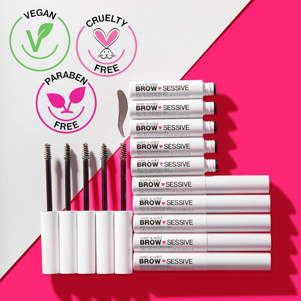 Wet N Wild Brow-Sessive Eyebrow Shaping Makeup Gel Clearclear
