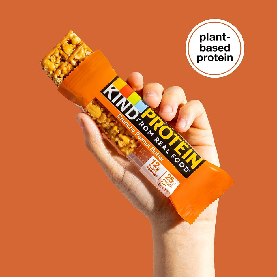 Kind Protein Bars, Variety Pack, Dark Chocolate Nut, Crunchy Peanut Butter, Healthy Snacks, 10 Count