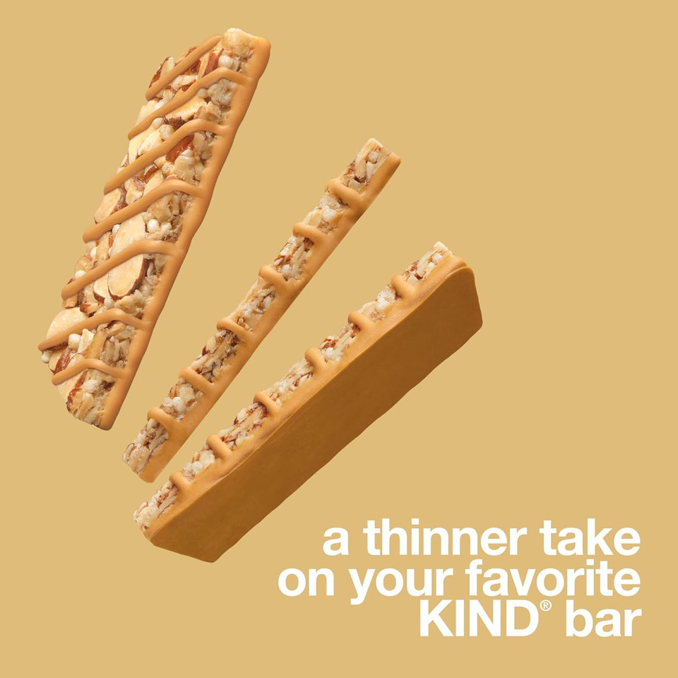 Kind Thins Caramel Almond & Sea Salt, Gluten Free, 100 Calories, 10 Count