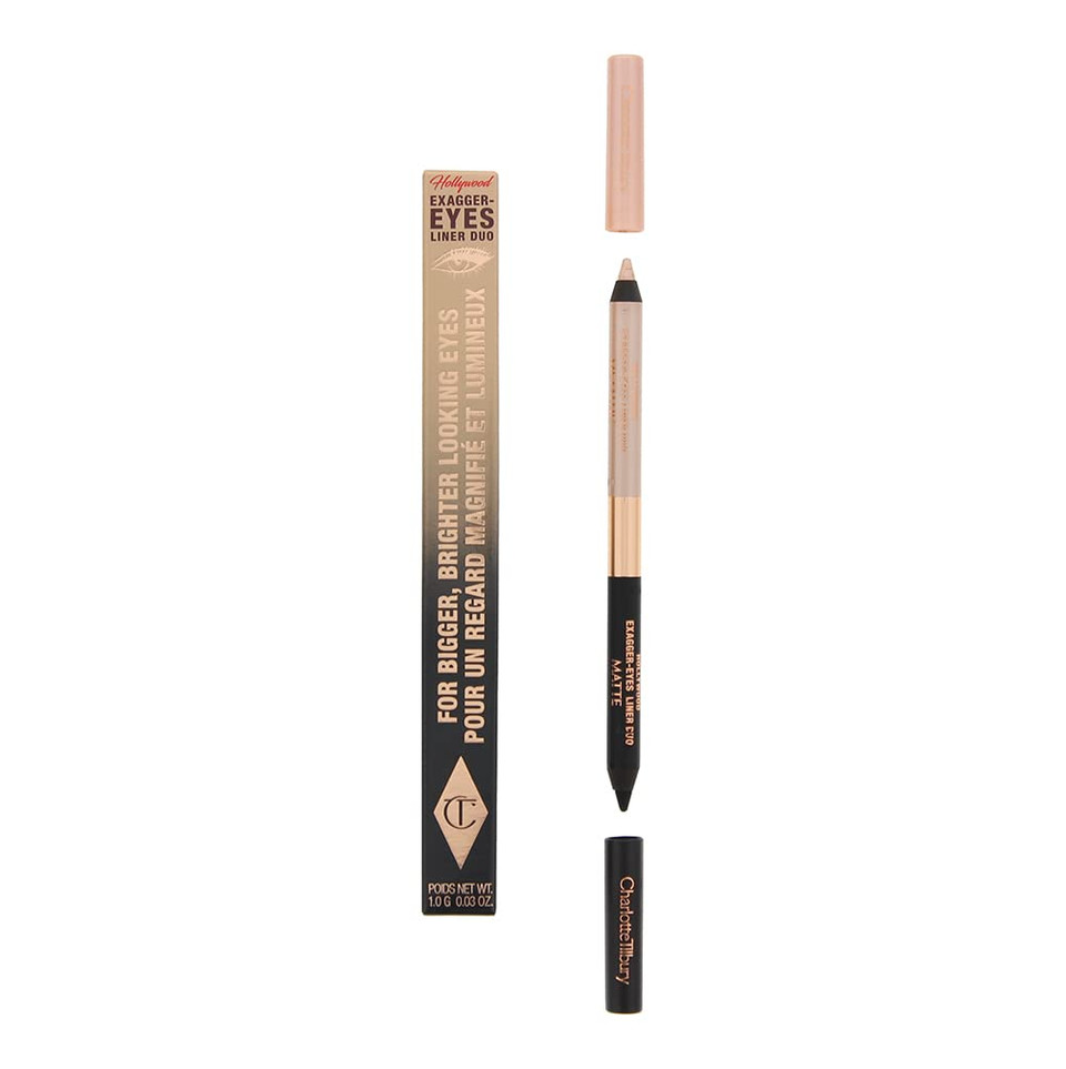 Charlotte Tilbury Hollywood Exagger Eyes Liner Duo - For Bigger & Brighter Looking Eyes,Pencil