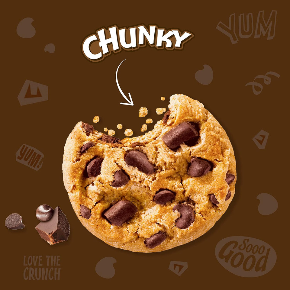 Chips Ahoy! Chunky Chocolate Chip Cookies, 12 - 18 Oz Packs