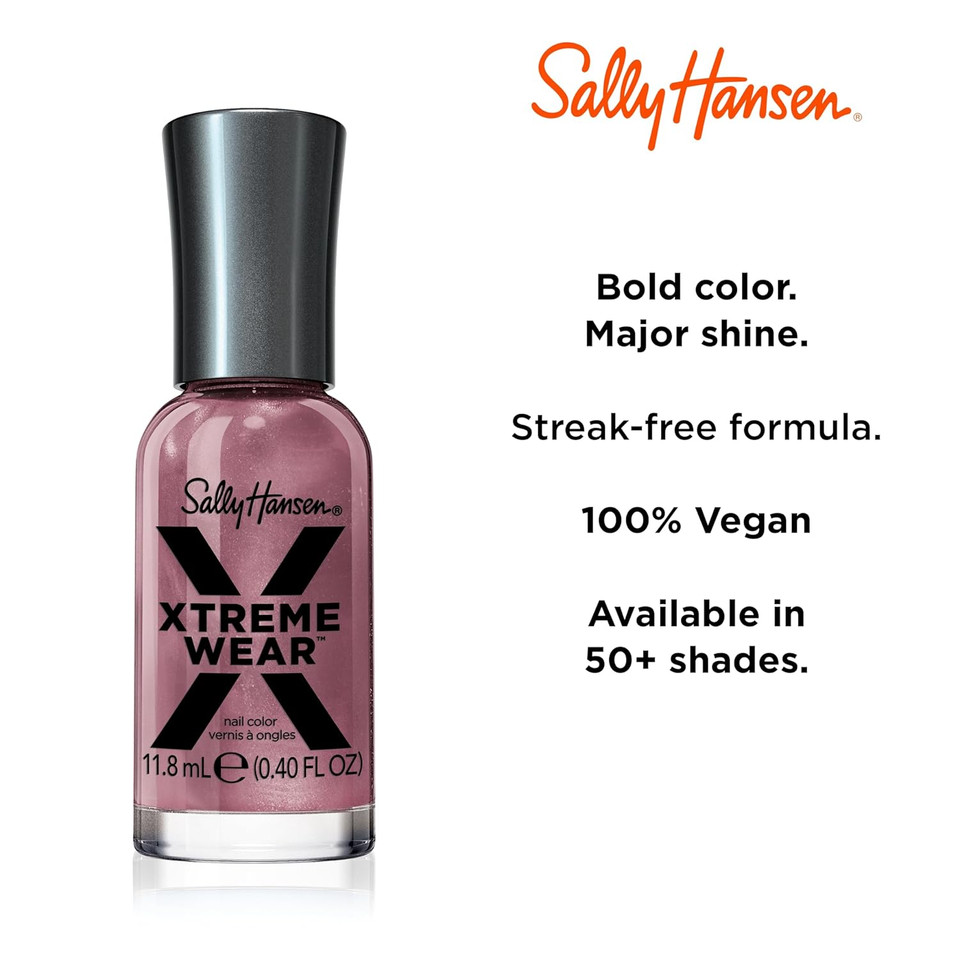 Sally Hansen Xtreme Wear, Angel Energy, Nail Polish, Doesn'T Chip, Beautiful Colors, Long Lasting, Fade Resistant, Easy To Apply, 0.4Oz