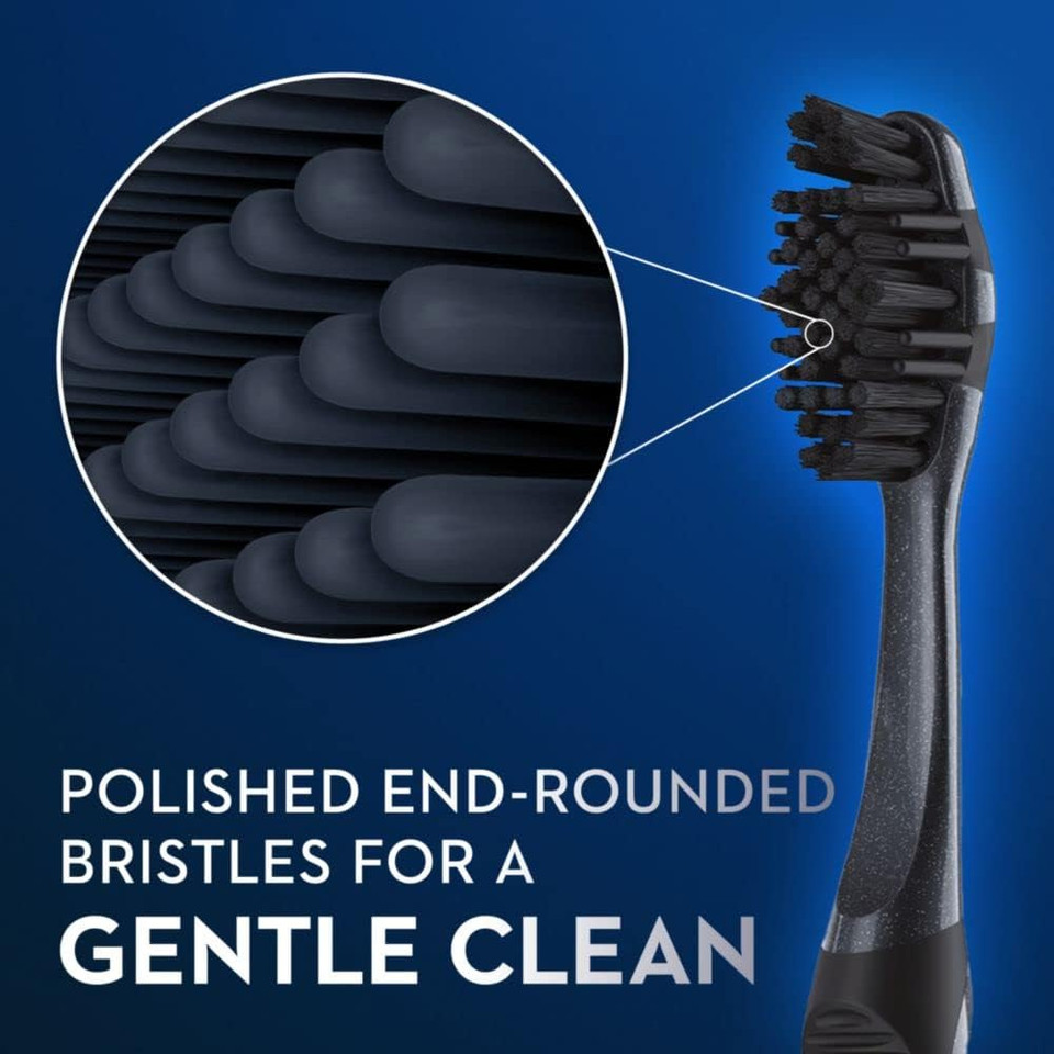 Oral B Charcoal Whitening Therapy Toothbrush, Soft, 1Count, 0.03 Lb