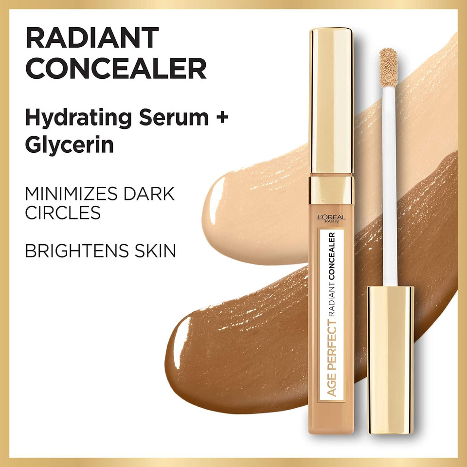 Lã¢ÂOrã£Â©Al Paris Age Perfect Radiant Concealer With Hydrating Serum And Glycerin, Golden Sun