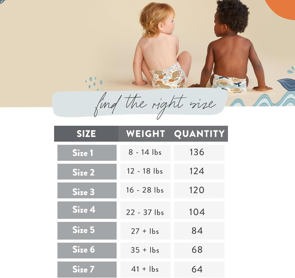 The Honest Company Clean Conscious Diapers | Plant-Based, Sustainable | Pandas + Barnyard Babies | Super Club Box, Size 2 (12-18 Lbs), 124 Count