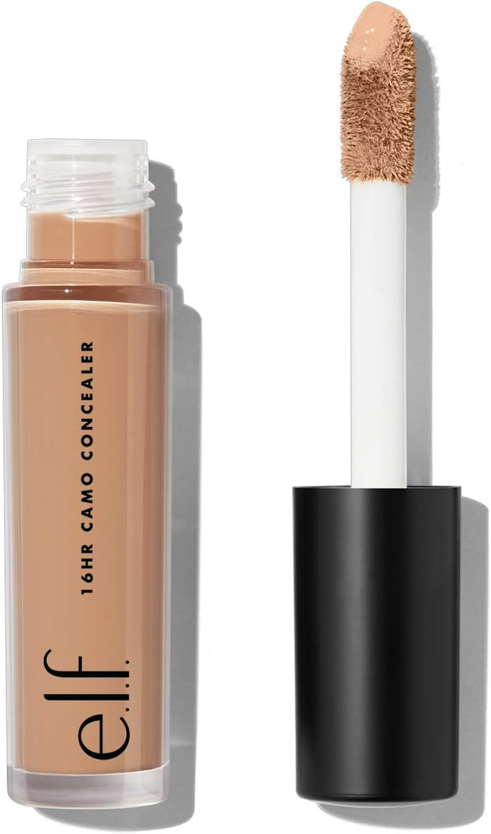 e.l.f. 16HR Camo Concealer, Full Coverage & Highly Pigmented, Matte Finish, Tan Walnut, 0.203 Fl Oz (6mL) e.l.f. 16HR Camo Concealer, Full Coverage & Highly Pigmented, Matte Finish, Tan Walnut, 0.203 Fl Oz (6mL)