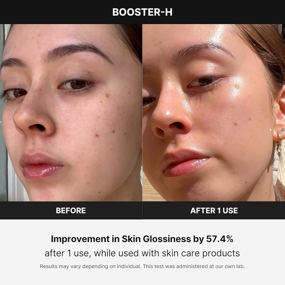 Age-R All About Glow Set - Booster H & Ussera Deep Shot Duo - Glow Every Day - Korean Skin Care