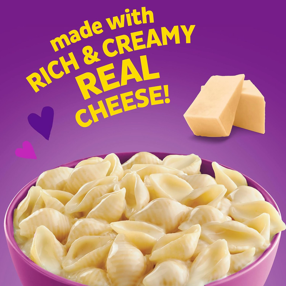 Annie'S Deluxe Macaroni And Cheese With Organic Pasta, Classic Real Cheddar Cheese And Shells, 11.3 Oz