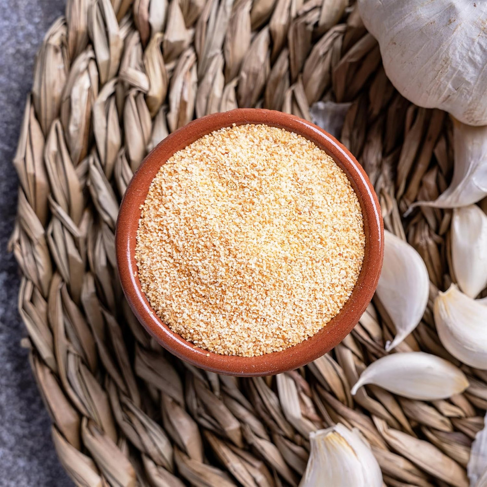 Birch & Meadow Granulated Garlic, 9.6 Oz, Ground Garlic Cloves, Versatile
