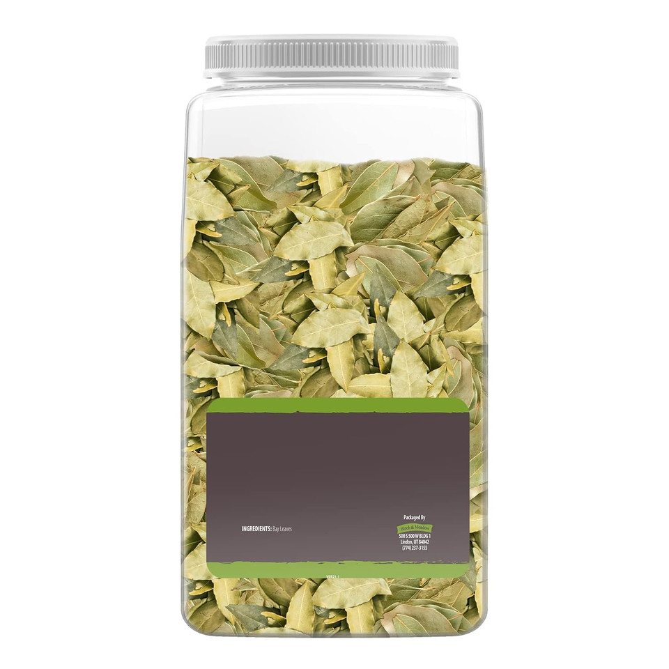 Birch & Meadow Whole Bay Leaves And Granulated Onion Bundle, Various Sizes, Flavorful Seasonings, Savory Taste