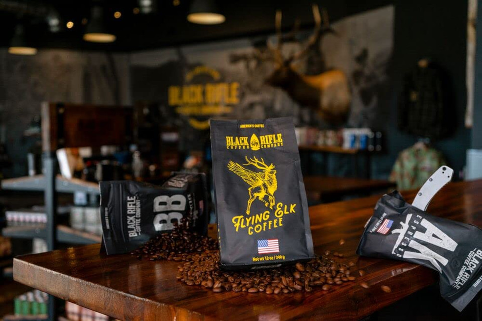 Black Rifle Coffee Company Ground (Flying Elk (Light Roast), 12 Ounce)