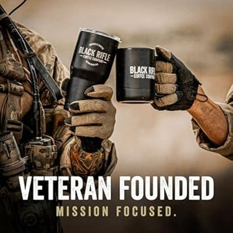 Black Rifle Coffee Tacticock Coffee Mug, Holds 14 Oz