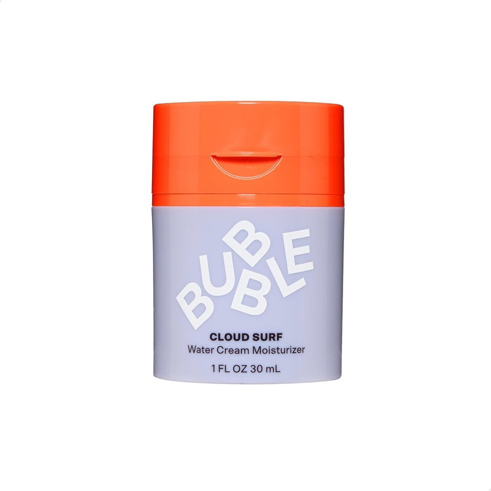 Bubble Skincare Cloud Surf Water Cream Face Moisturizer - Hydrating & Mattifying Moisturizer To Help Rebalance Oils And Minimize Pores With Celery Seed Extract - Suitable For Sensitive Skin (50Ml)