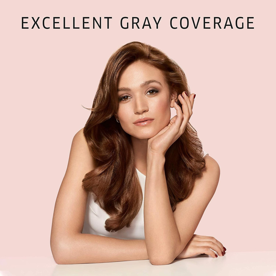 Colorcharm Permanent Gel, Hair Color For Gray Coverage, 7W Caramel
