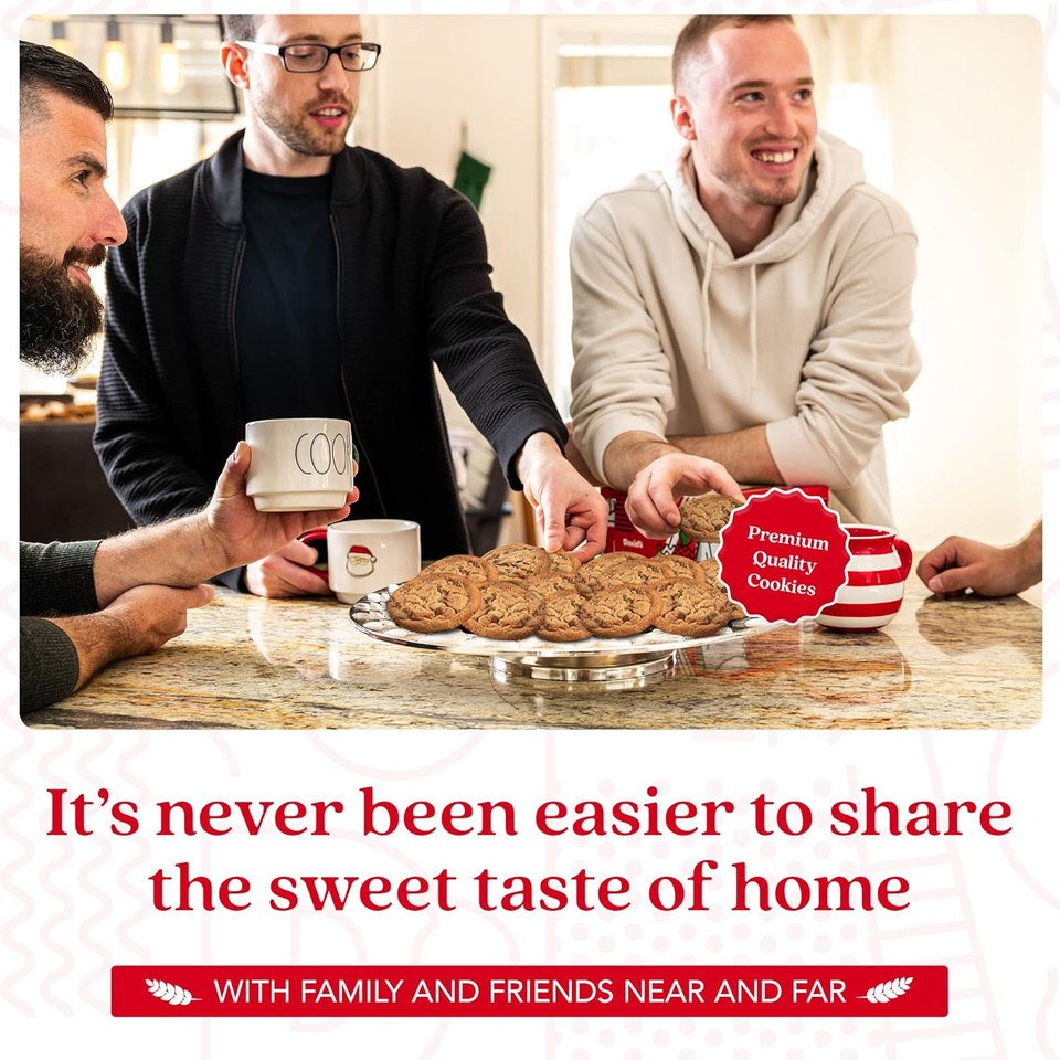 David'S Cookies 2Lbs Peanut Butter Fresh Baked Cookies - Delectable & Premium Ingredients - No Added Preservatives Cookie Gift Basket