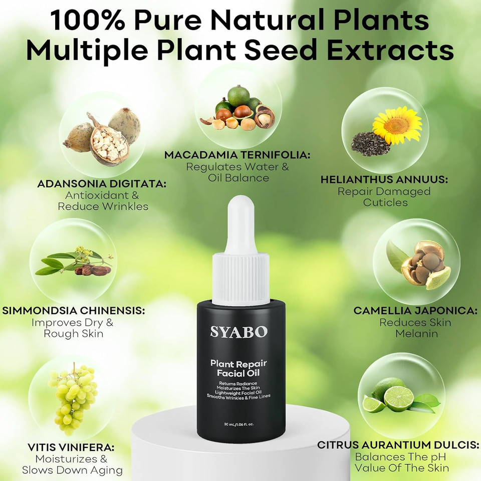 Deep Pore Clearing Mask With Seed Extract Facial Oil Set, Removes Excess Oil, Reducer For Blackhead, Whitehead And Recovery Facial Oil, Hydrating Facial Oil Infused With Vitamin E, C & 11 Pure Seeds