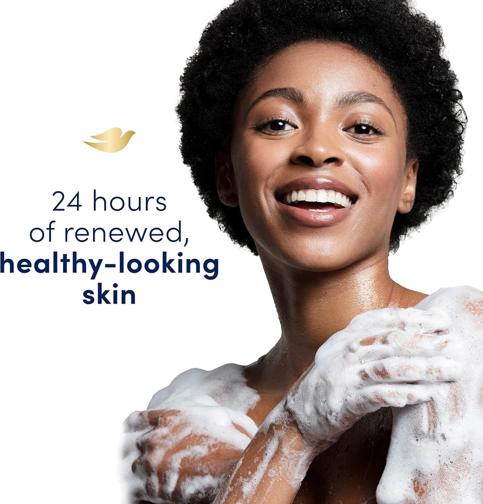 Dove Body Wash Invigorating With Aloe & Eucalyptus 4 Count For Dry Skin Refreshes And Invigorates Skin 20 Oz