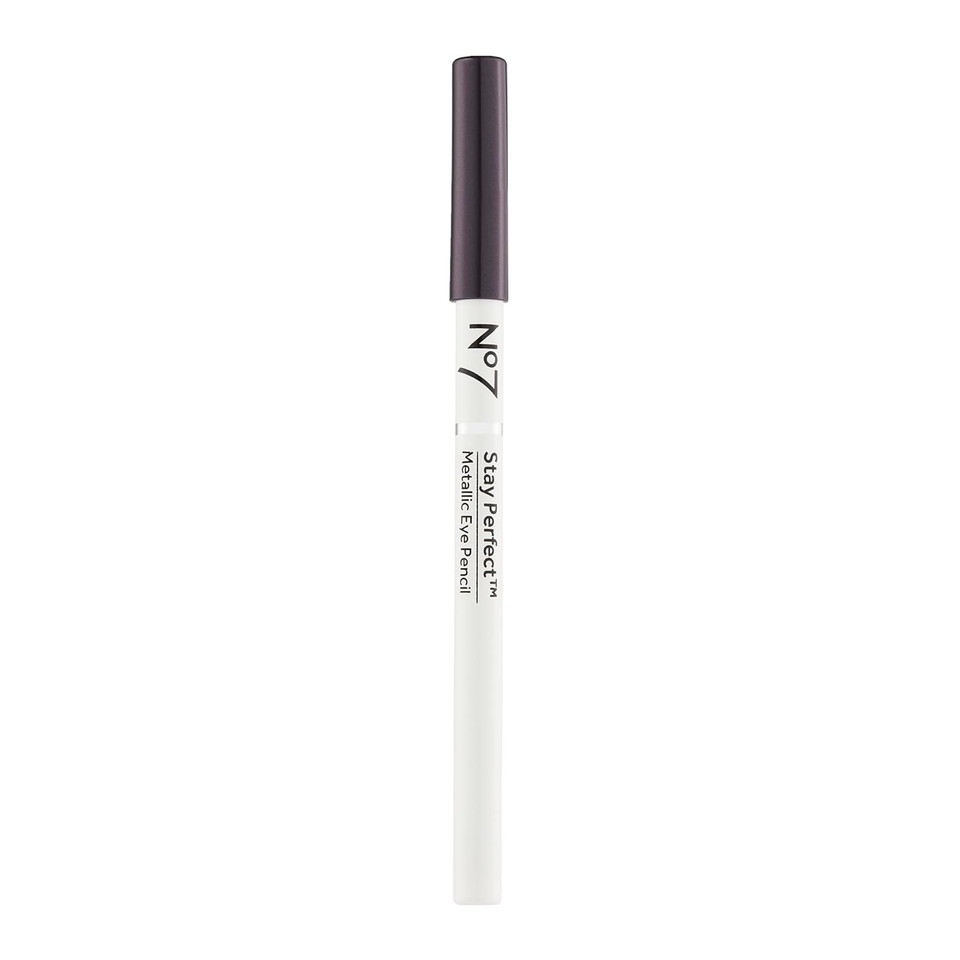No7 Stay Perfect Amazing Eye Pencil - Purple - Precision Tip Pencil Eyeliner For Silky, Effortlessly Smooth Texture - Up To 12 Hrs Of Long Wearing, Waterproof Pigment (1G)Purple