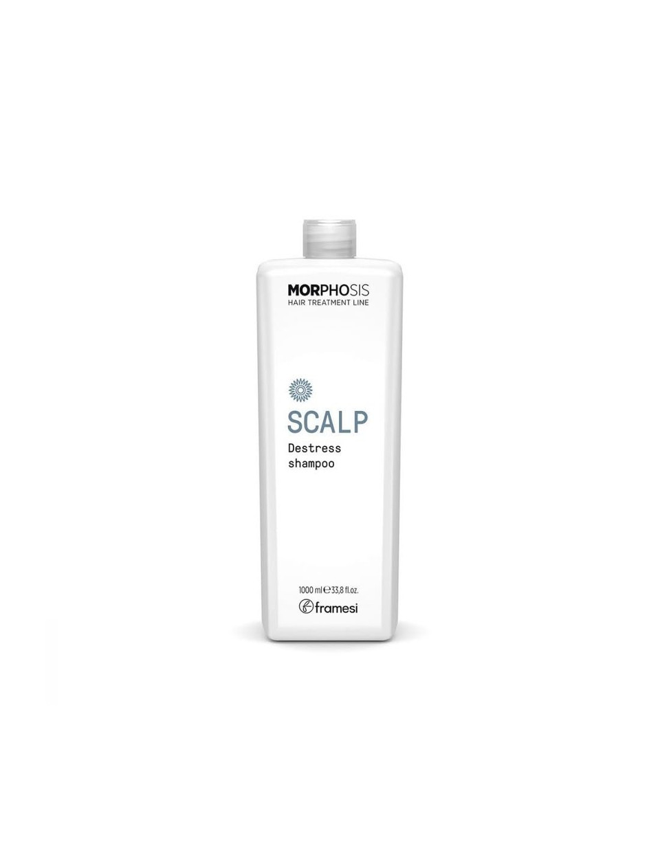 Framesi Morphosis Scalp Destress Shampoo 33.8 Fl Oz, Soothing Shampoo For Sensitive Scalps, Natural Ingredients And Ph Balanced