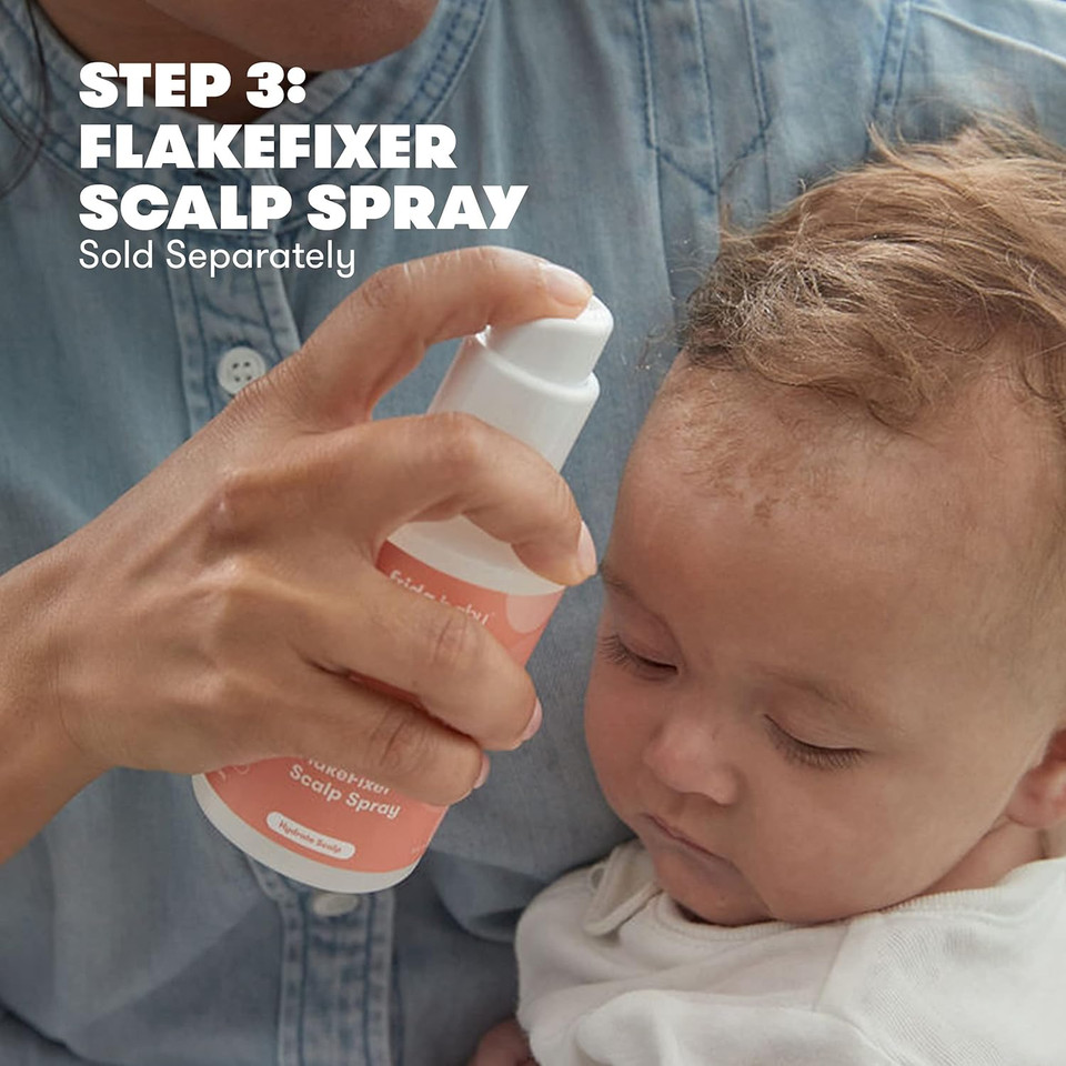 Frida Baby Cradle Cap Treatment, Cradle Cap Shampoo For Babies, Cradle Crap Shampoo Soothes Baby'S Scalp, Prevents Dryness And Flakes Frida Baby Cradle Cap Treatment, Cradle Cap Shampoo For Babies, Cradle Crap Shampoo Soothes Baby'S Scalp, Prevents Dryness And Flakes