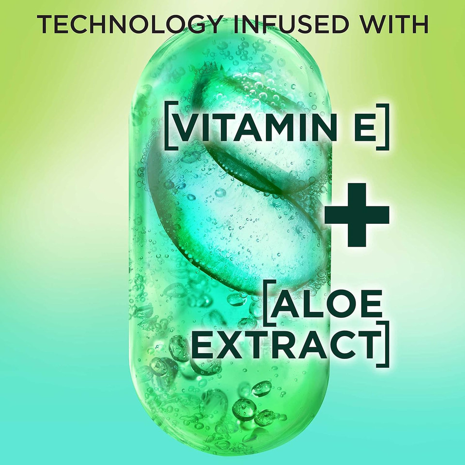 Garnier Fructis Pure Clean Purifying Shampoo, Silicone-Free, 22 Fl Oz, 2 Count (Packaging May Vary)