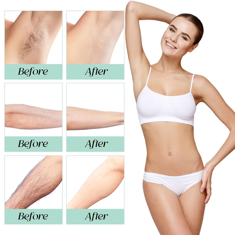 Hair Removal Cream With Amazonian White Clay Refreshing Pore Mask, Intimate/Private Hair Removal And Blackhead Remover For Women Men Face And Body, Unwanted Coarse Hair And Resurfacing Mask Hair Removal Cream With Amazonian White Clay Refreshing Pore Mask, Intimate/Private Hair Removal And Blackhead Remover For Women Men Face And Body, Unwanted Coarse Hair And Resurfacing Mask