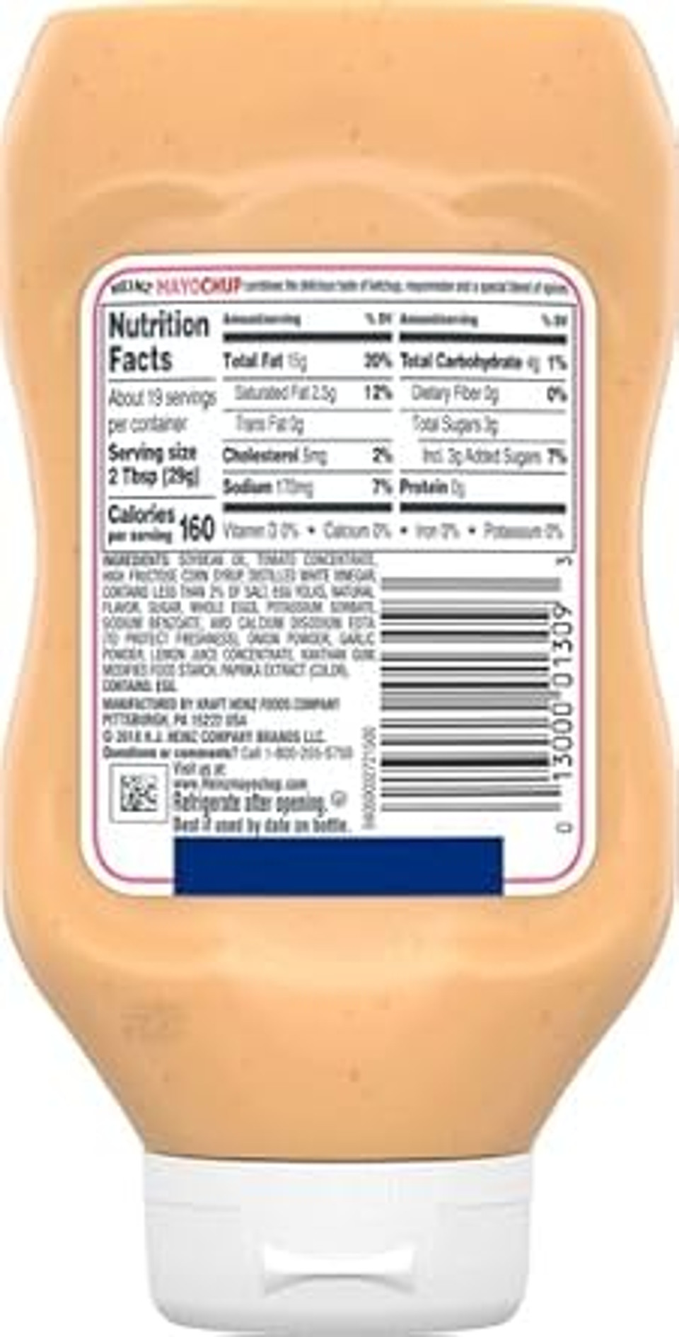 Heinz Mayochup Sauce, 19.25 Oz Bottle